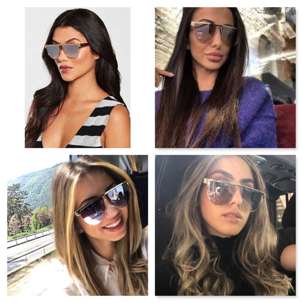 New Tom Ford Stephanie-02 Aviator Sunglasses - Picture 12 of 17